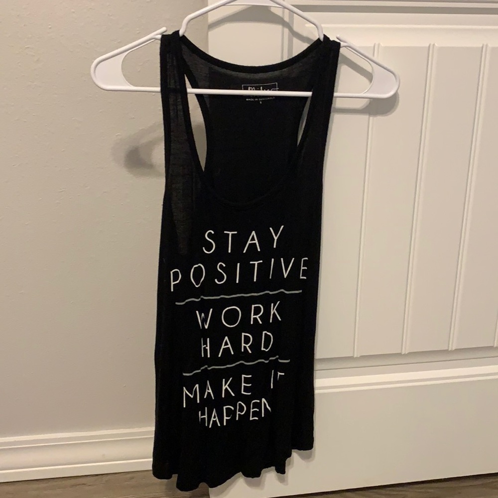 Black Graphic Tank